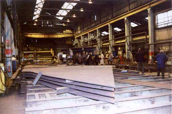 Chunks of steel